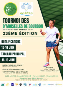 Affiche D'moiselles de Bourbon 2026